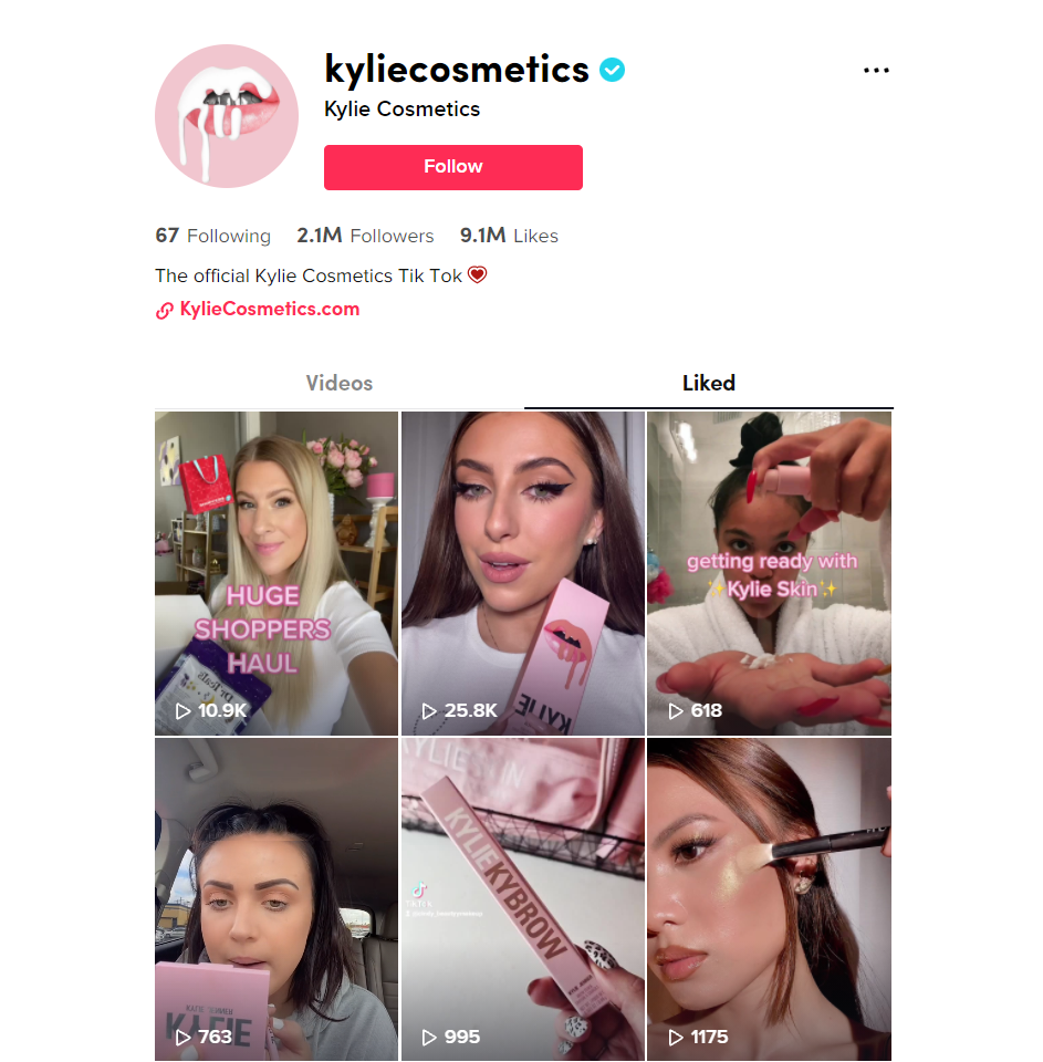 kylie kosmetik