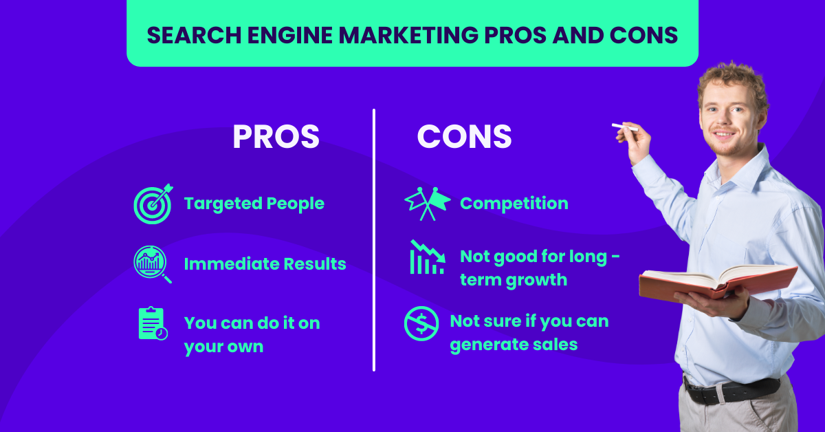Avantaje și dezavantaje ale marketingului pentru motoarele de căutare