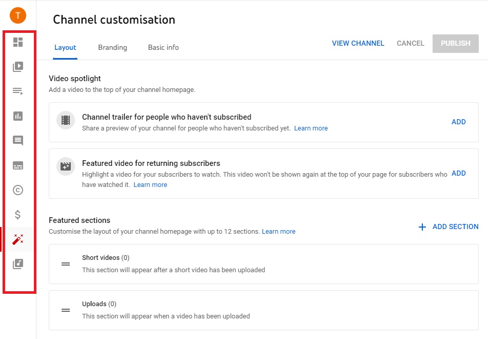 Benutzerdefinierte Einstellungen
