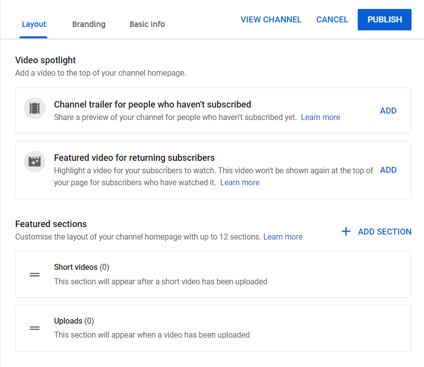 Videos auf YouTube hochladen