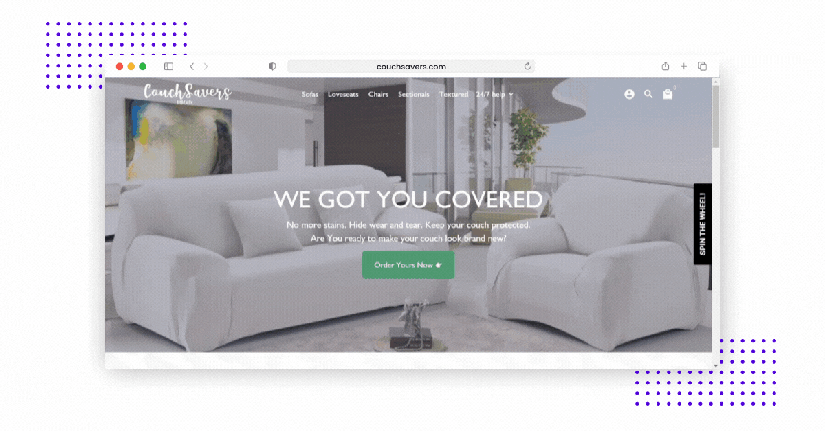 Oszczędzanie na kanapie