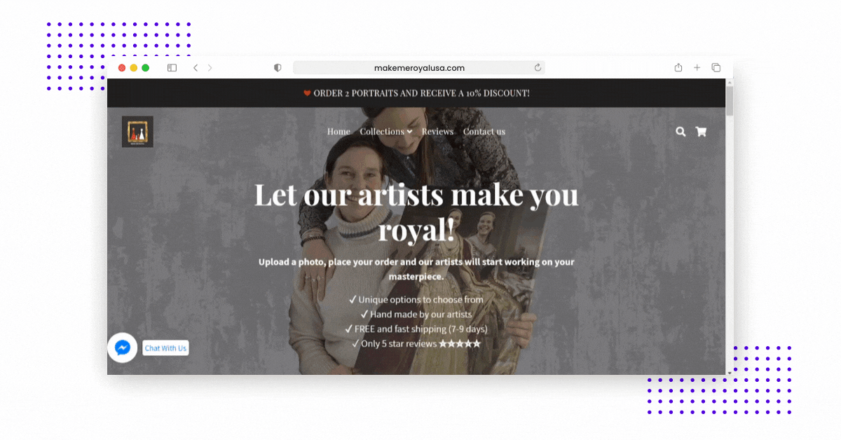 Uczyń mnie królewskim USA