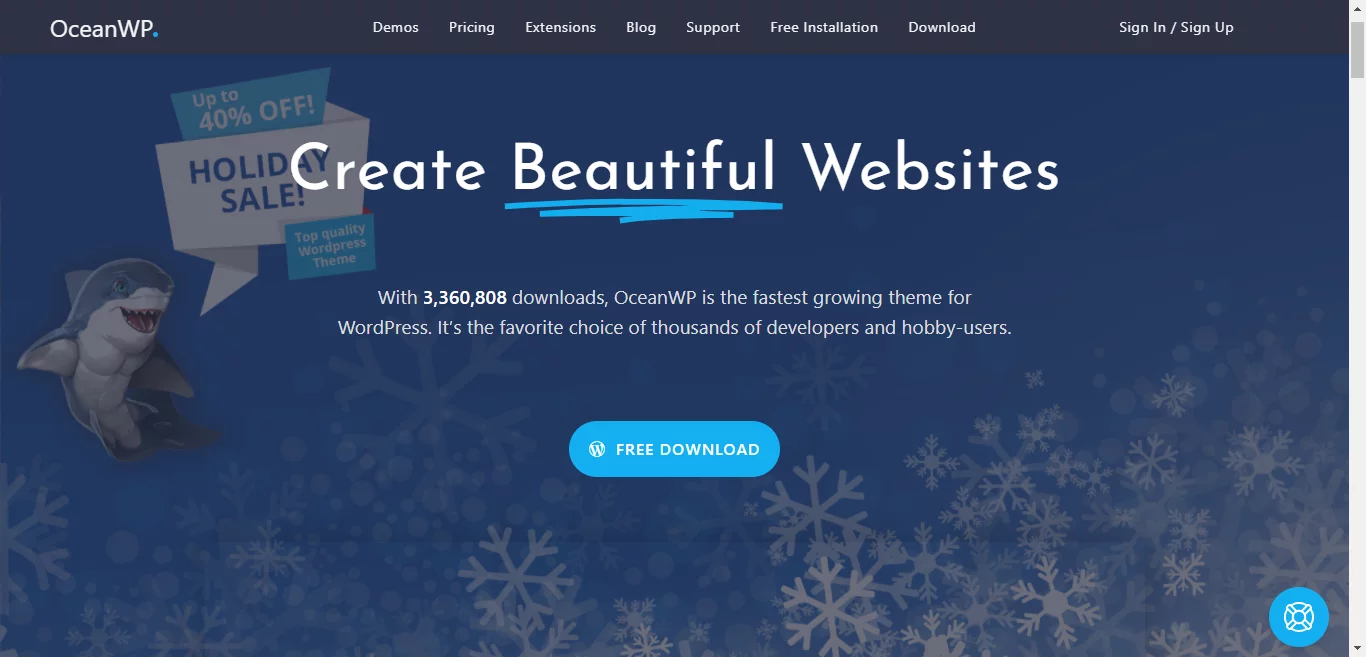 Najlepszy szablon e-commerce WordPress 6 OceanWP