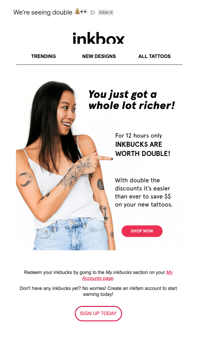 废弃的购物车电子邮件