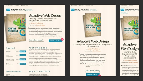 Beispiele für responsives Website-Design