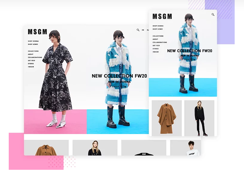 Beispiele für responsives Website-Design