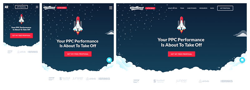 Beispiele für responsives Website-Design