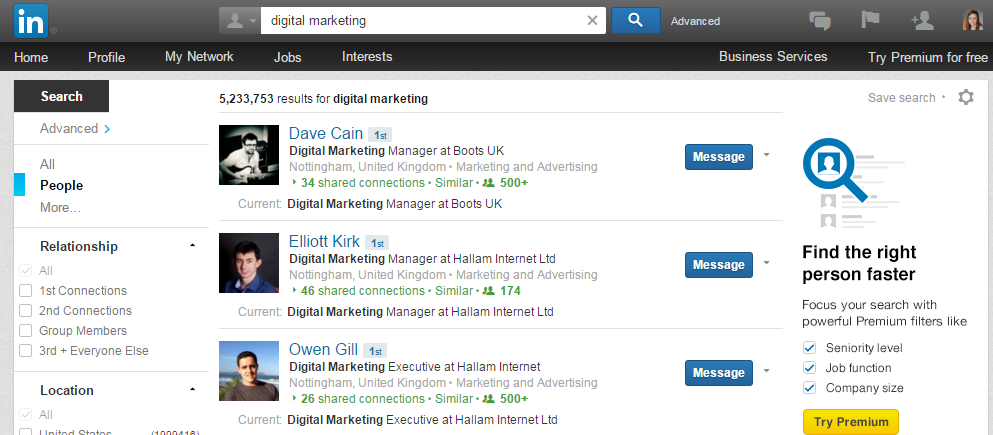 تنامي اتصالات وسائل الإعلام الاجتماعية