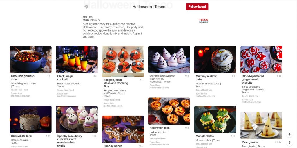 وصفات تيسكو بينتيريست