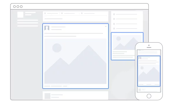 Platzierungen von Facebook-Werbung