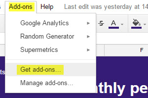 Holen Sie sich Add-Ons
