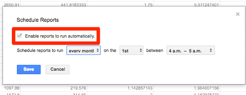 ermöglichen die Automatisierung von Berichten