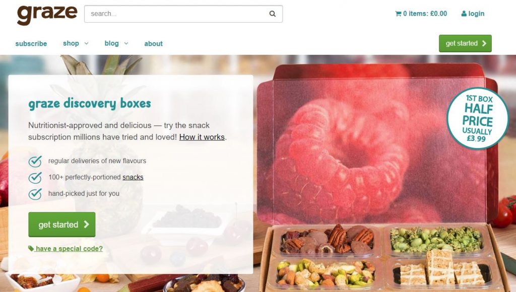 Digitales Branding von Graze