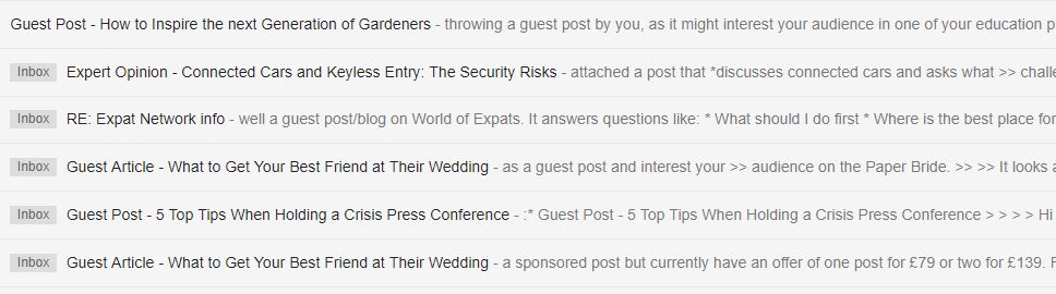 公关 2018 收件箱