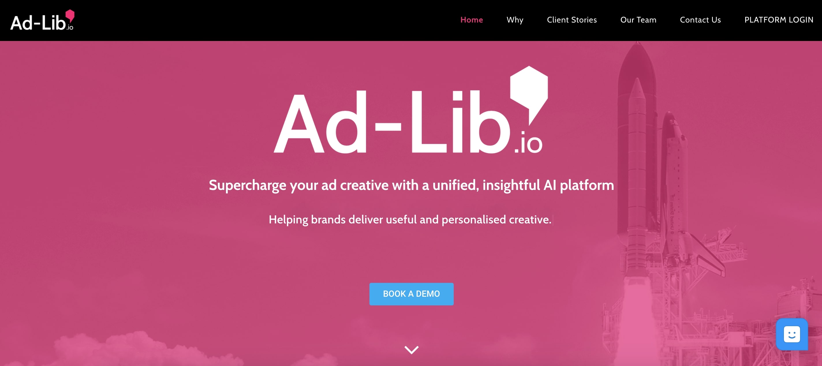 Ad-Lib AI公司網站首頁