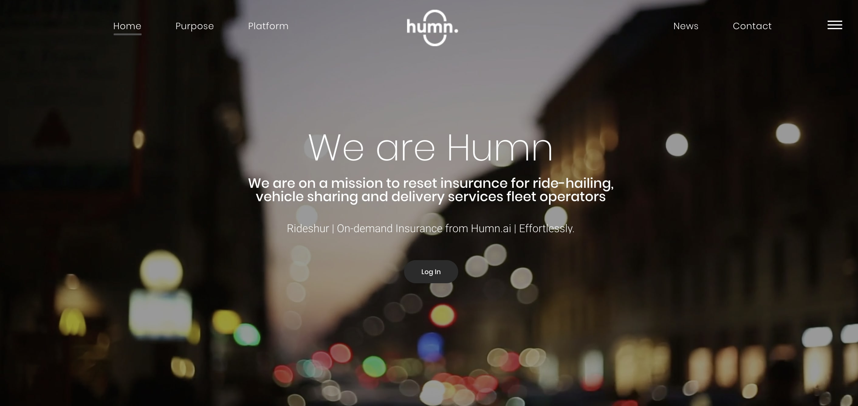 人類AI公司網站首頁