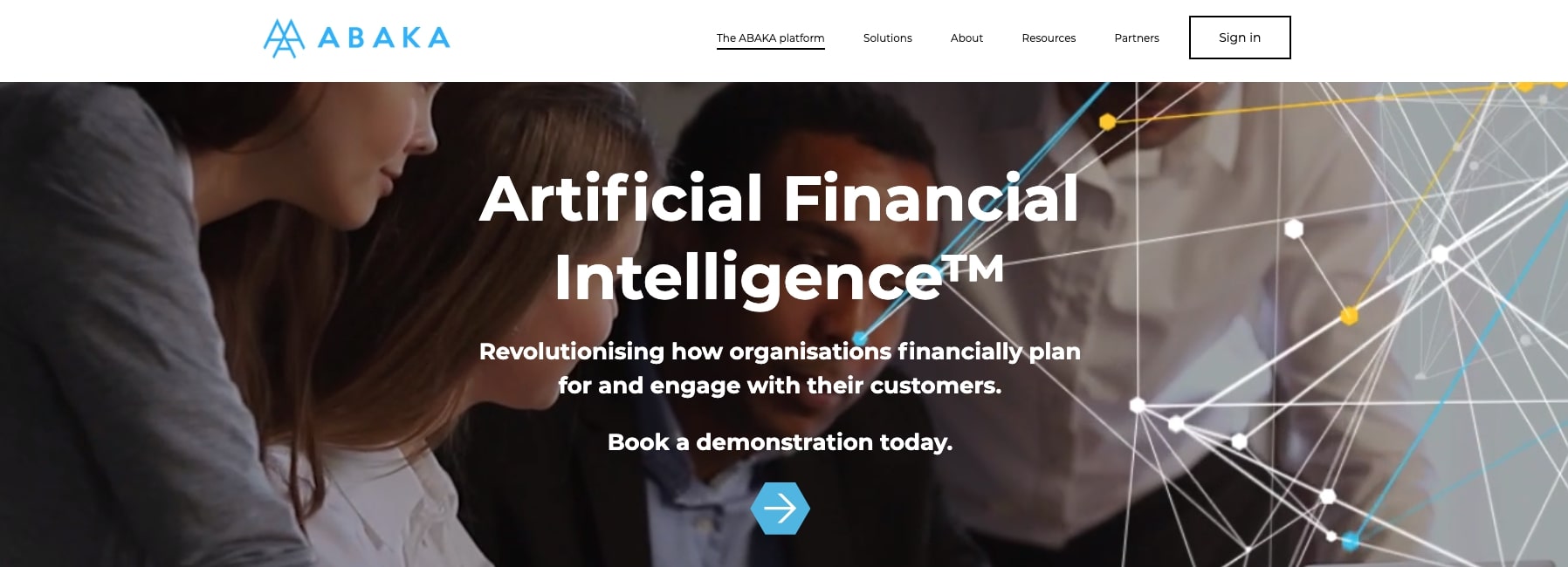 アバカフィンテックウェブサイトホームページ