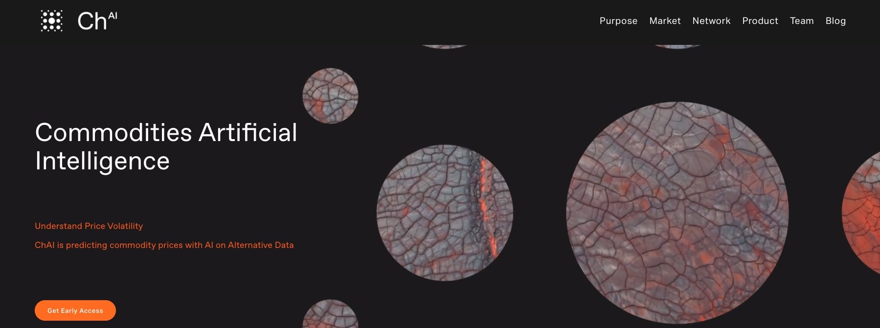 ChAIFinTechウェブサイトのホームページ