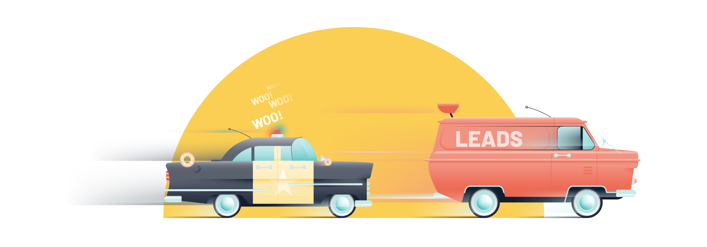 courir après des pistes