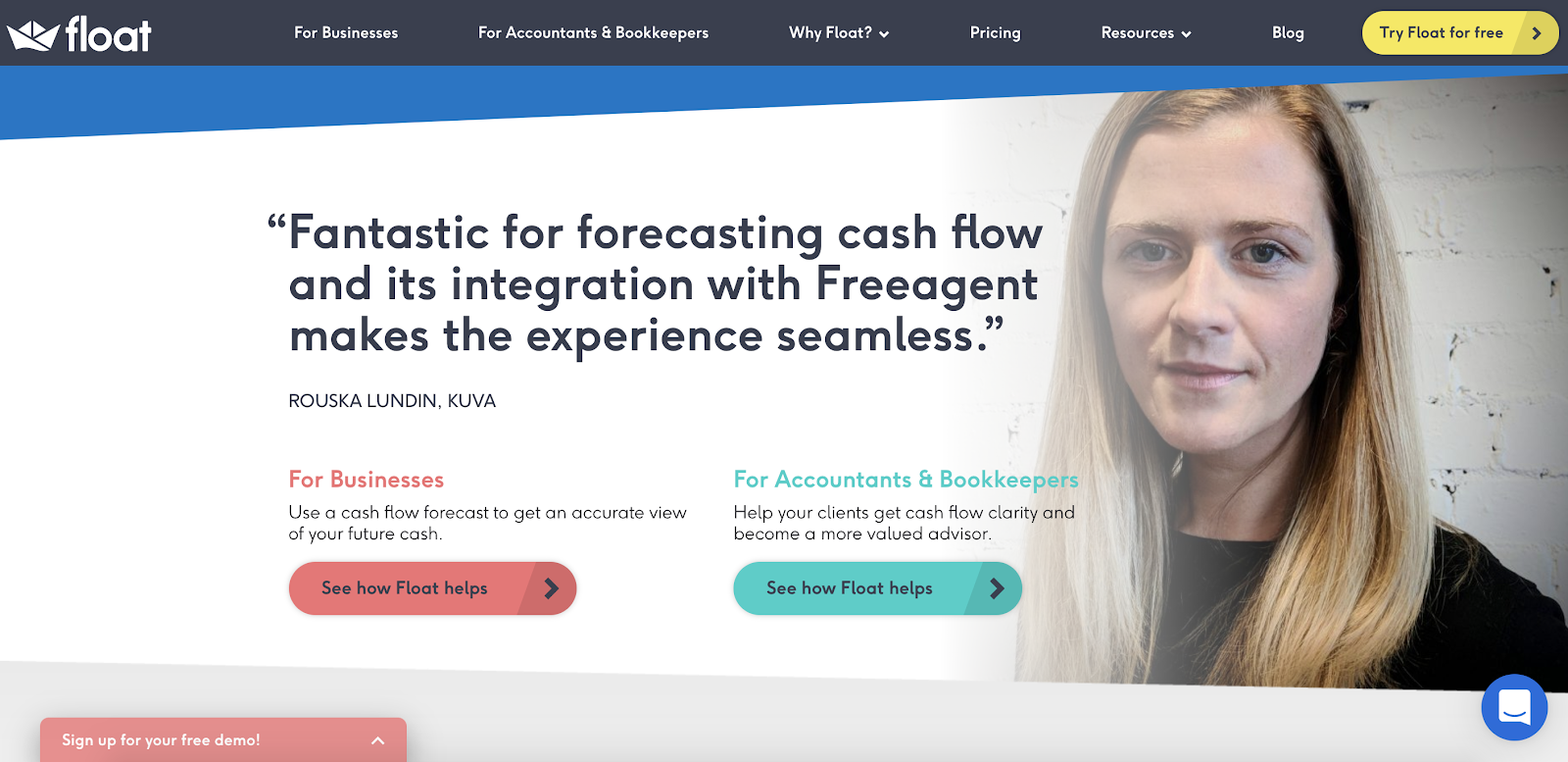 フロートホームページ