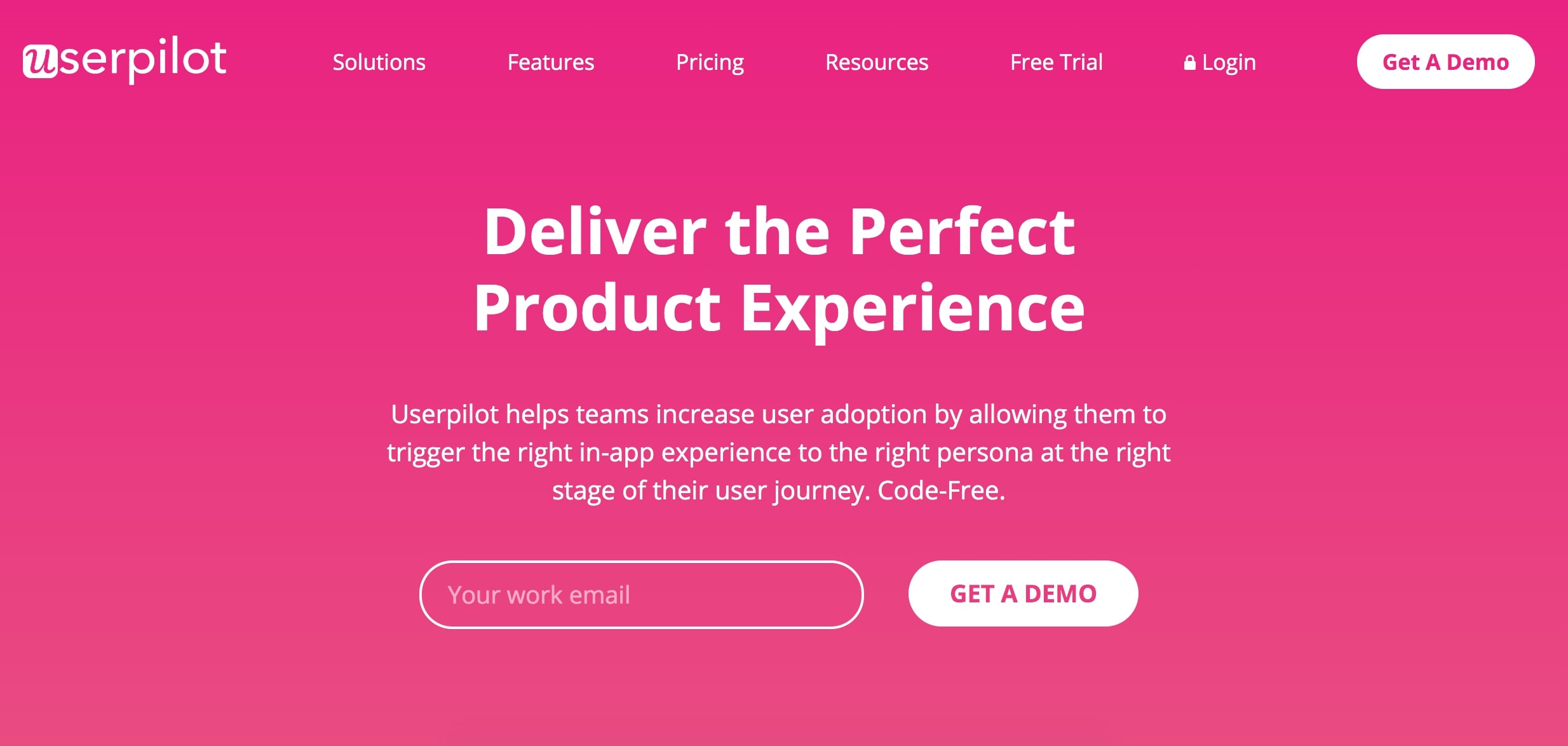 Kostenlose Userpilot-Testversion
