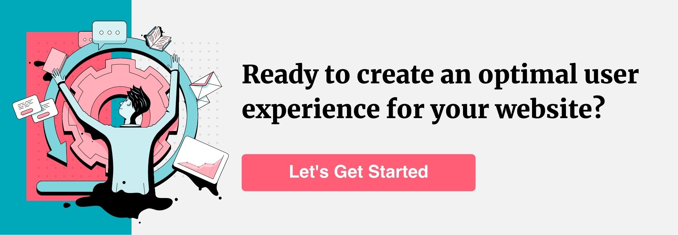 CTA تجربة مستخدم الموقع