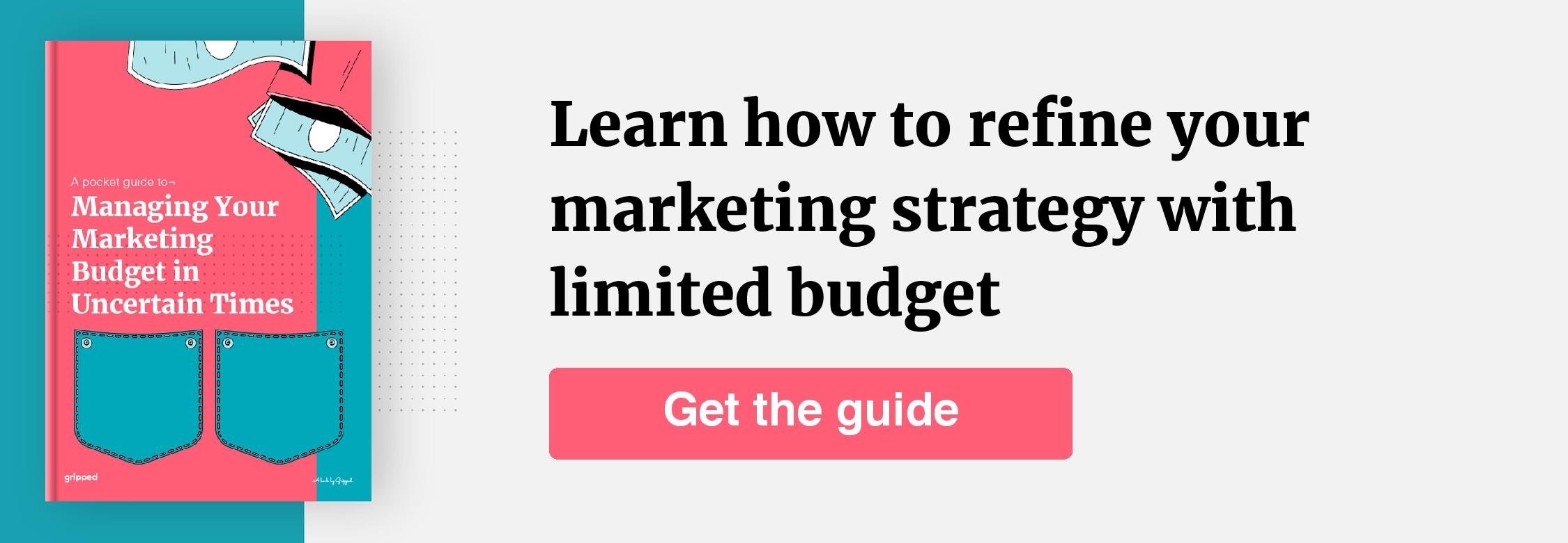 CTA-Leitfaden für Marketingbudgets