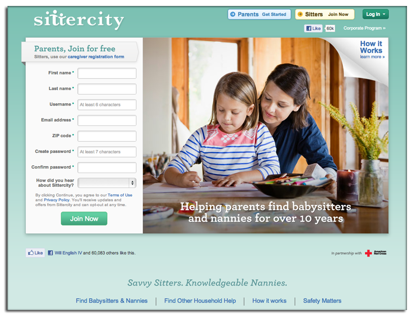 sittercity-ppc-landing-page-świetne-zdjęcia