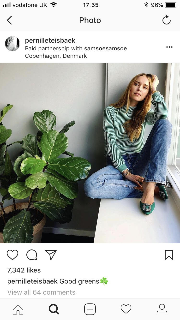 Moda Instagram etkileyicisi