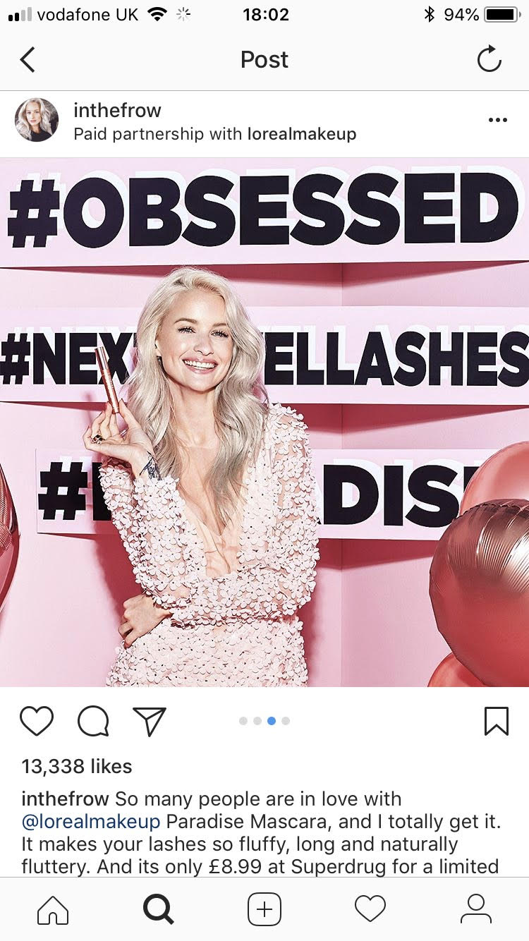 Güzellik Instagram etkileyicisi