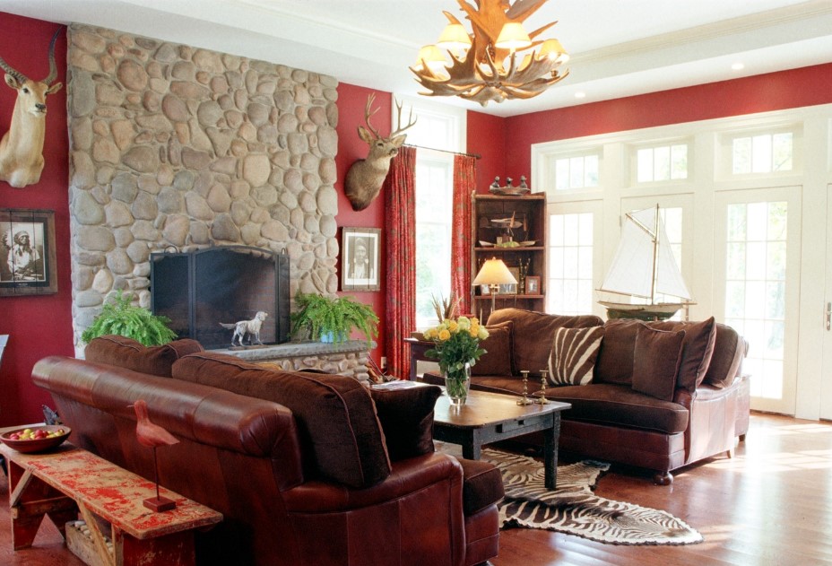 foto da sala de estar