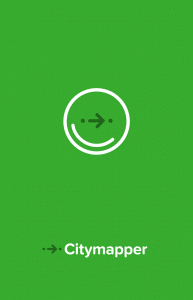 citymapper 應用程序啟動屏幕