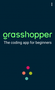 蚱蜢應用程序啟動屏幕