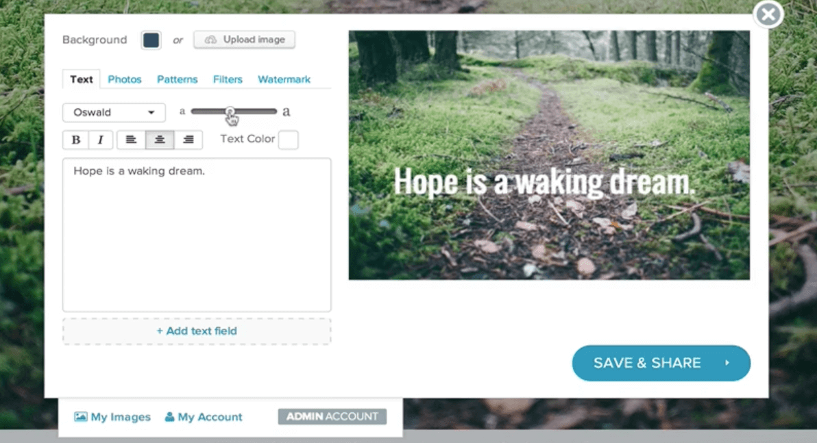 compartilhar como imagem de captura de tela