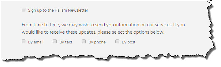 الاشتراك في اللائحة العامة لحماية البيانات (GDPR) للمتطلبات القانونية لموقع الويب