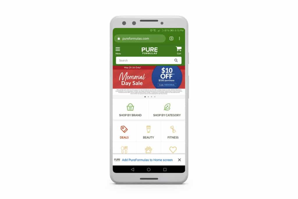 순수한 공식 앱