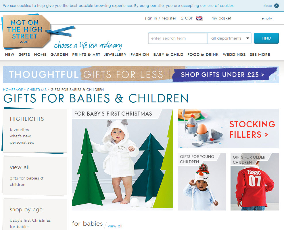 Hadiah Natal Halaman Arahan