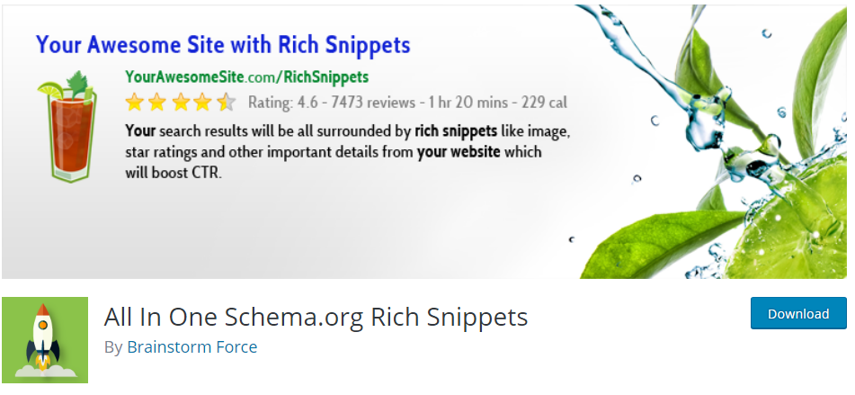 ALLES IN EINEM SCHEMA RICH SNIPPET