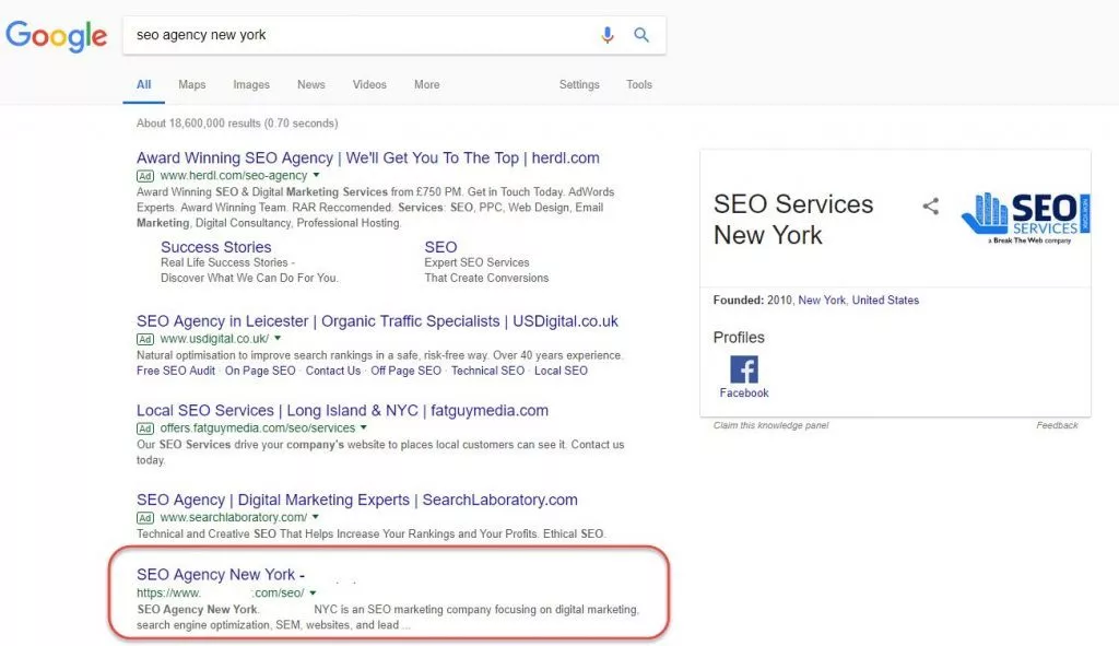 Wyszukiwanie agencji SEO