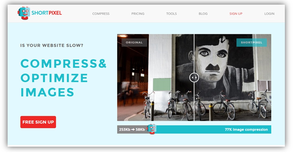 SHORTIXEL-WordPress-เว็บไซต์-Speed