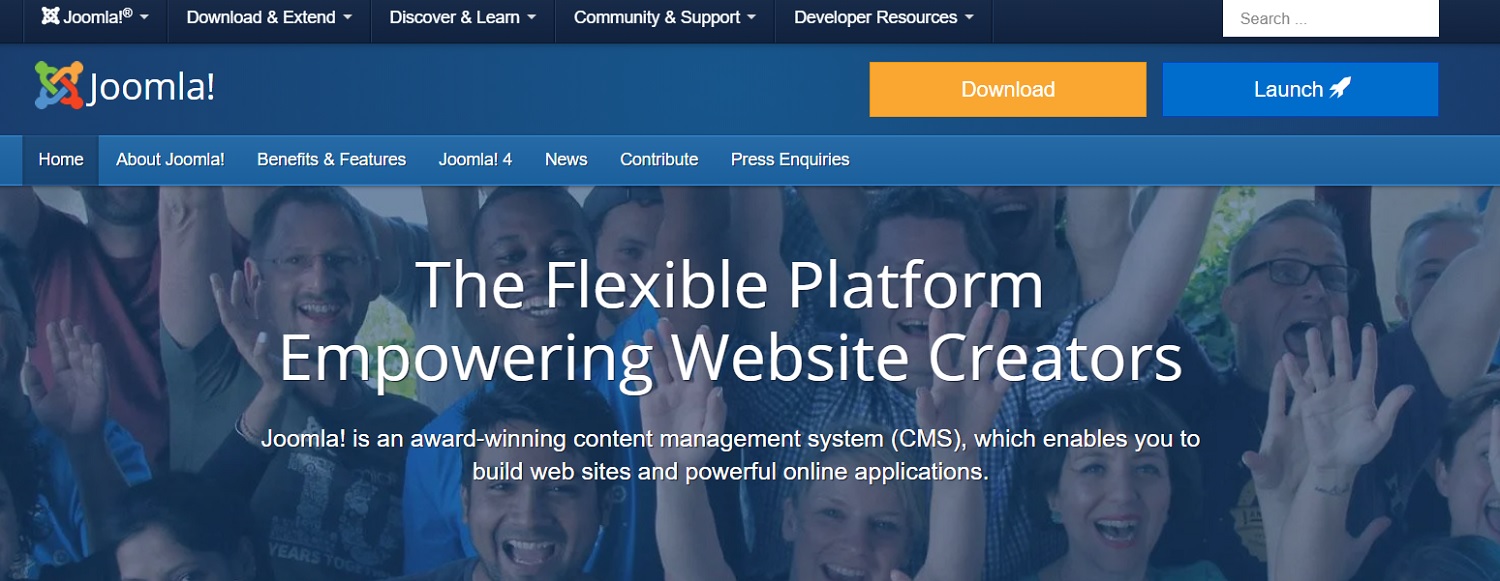 Joomla-最高のeコマースCMSプラットフォームWebサイト Joomla - best ecommerce open source CMS