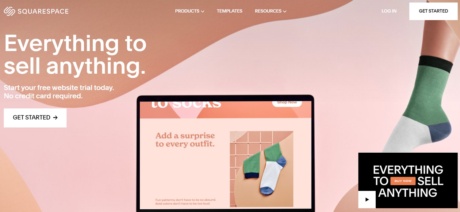 Squarespace-中小企業に最適なeコマースCMS squarespace - Best eCommerce CMS Platform Website