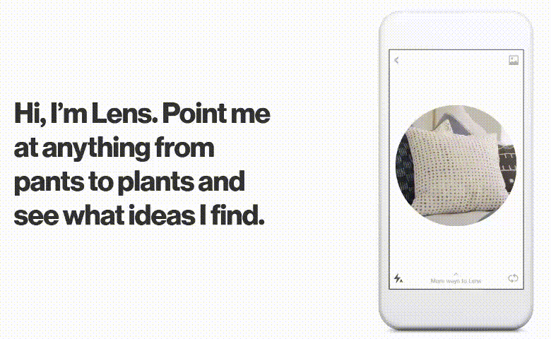 визуальный поиск Pinterest