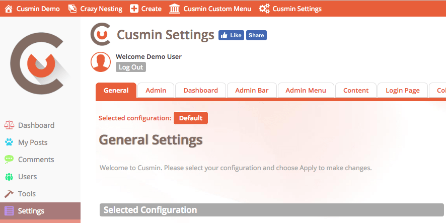 WordPressサイトで動作中のcusmin