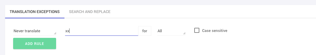 jangan pernah menerjemahkan aturan