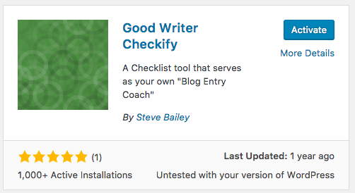 plugin checkify penulis yang bagus
