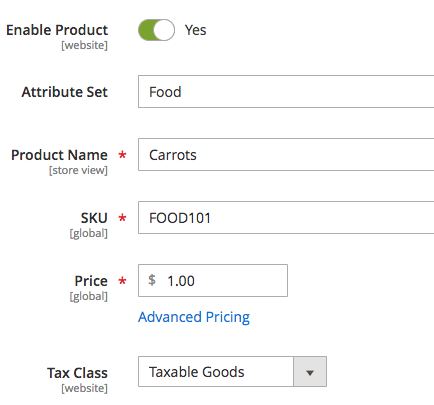 Magento Steuern - Steuerklasse bearbeiten
