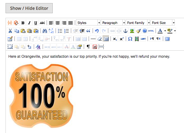nouveau bloc magento avec image