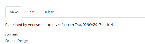 drupal modifier supprimer des liens