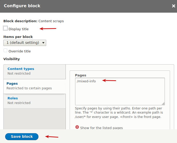 Drupal 8의 보기 모드란 무엇입니까?